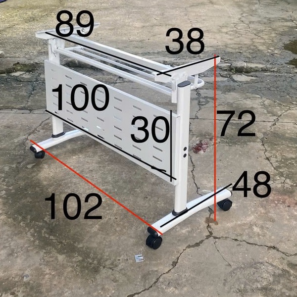 bàn huấn luyện mặt gấp BHLD01