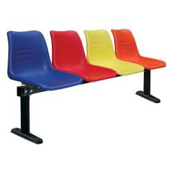 Ghế băng chờ  4 chỗ ngồi giá rẻ dùng cho nhà ga, bến xe