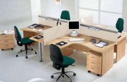 4 lý do khiến các mẫu cụm bàn làm việc 4 người được ưa chuộng