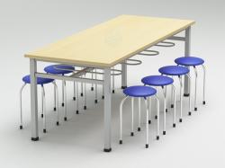 Mẫu bàn ăn thiết kế đặc biệt cho căng tin, quán ăn, khu công nghiệp