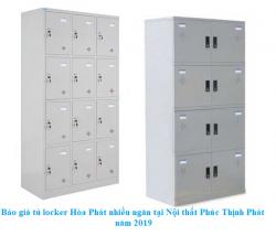Báo giá tủ locker Hòa Phát nhiều ngăn tại Nội thất Phúc Thịnh Phát