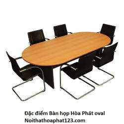Đặc điểm Bàn họp Hòa Phát oval