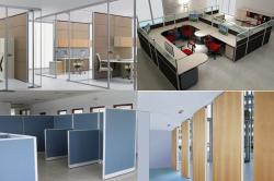 Mẫu vách ngăn khung nhôm bọc nỉ mới nhất năm 2020