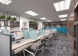 TOP 10 Mẫu cụm bàn làm việc vách ngăn kính đẹp năm 2021