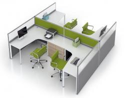 Bàn làm việc chân sắt cực đẹp cho văn phòng 20m2