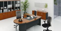 Bàn Maple & Walnut Hòa Phát | Bàn làm việc văn phòng với thiết kế sang trọng