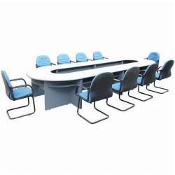 Bàn họp ghi chì gỗ MFC nhập Đức màu ghi chì chống trầy xước