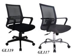 So sánh ghế nhân viên Gl117 và GL119