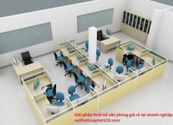 Giải pháp thiết kế văn phòng giá rẻ tại doanh nghiệp