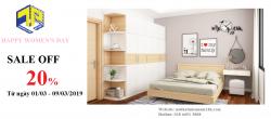 Khuyến mãi mừng ngày Quốc tế Phụ nữ 8/3