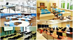 Bàn ghế học sinh an toàn chất lượng - Nội Thất trường học Hòa Phát