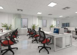 Một số mẫu setup bàn làm việc chân sắt cho văn phòng hiện đại