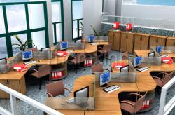 Vách ngăn văn phòng Hòa Phát điểm cộng cho phòng làm việc hiện đại