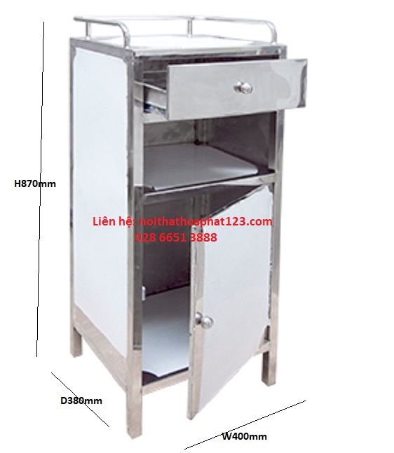 Tủ y tế có khóa TYT01K