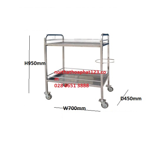 Xe đẩy y tế XED-01I
