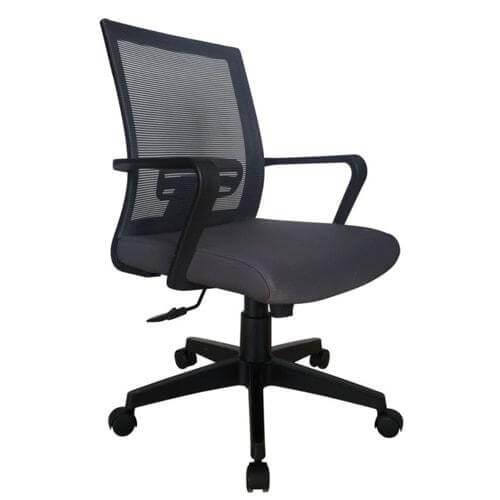 Ghế lưới nhân viên GL117 chân nhựa