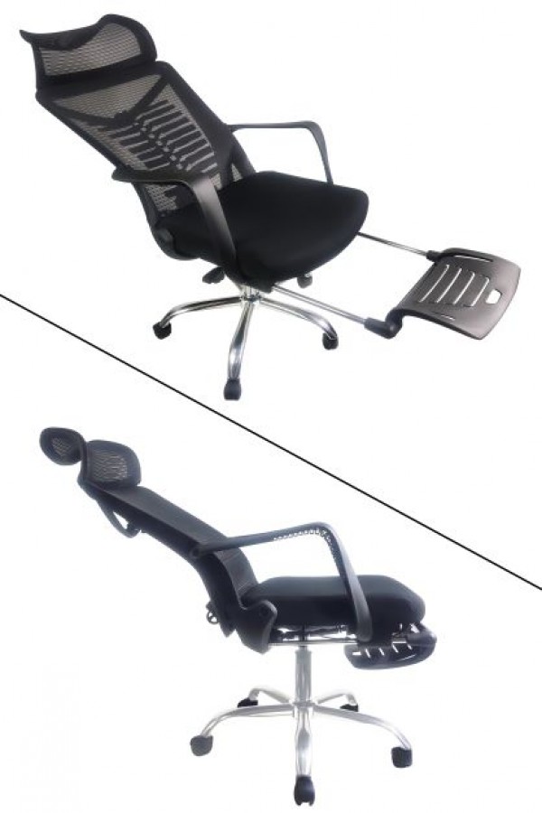 Ghế lưới lãnh đạo chân inox PT352G