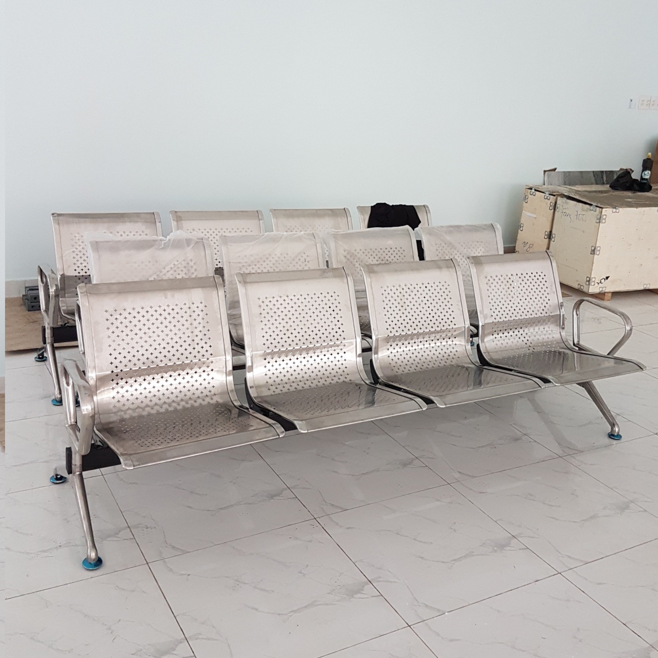 Ghế băng chờ INOX nhập khẩu PPS04-I