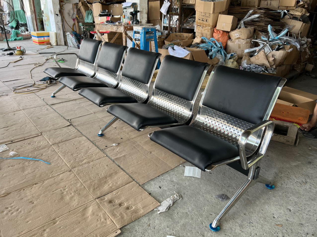 Ghế băng chờ INOX 5 chỗ PPS05N-I