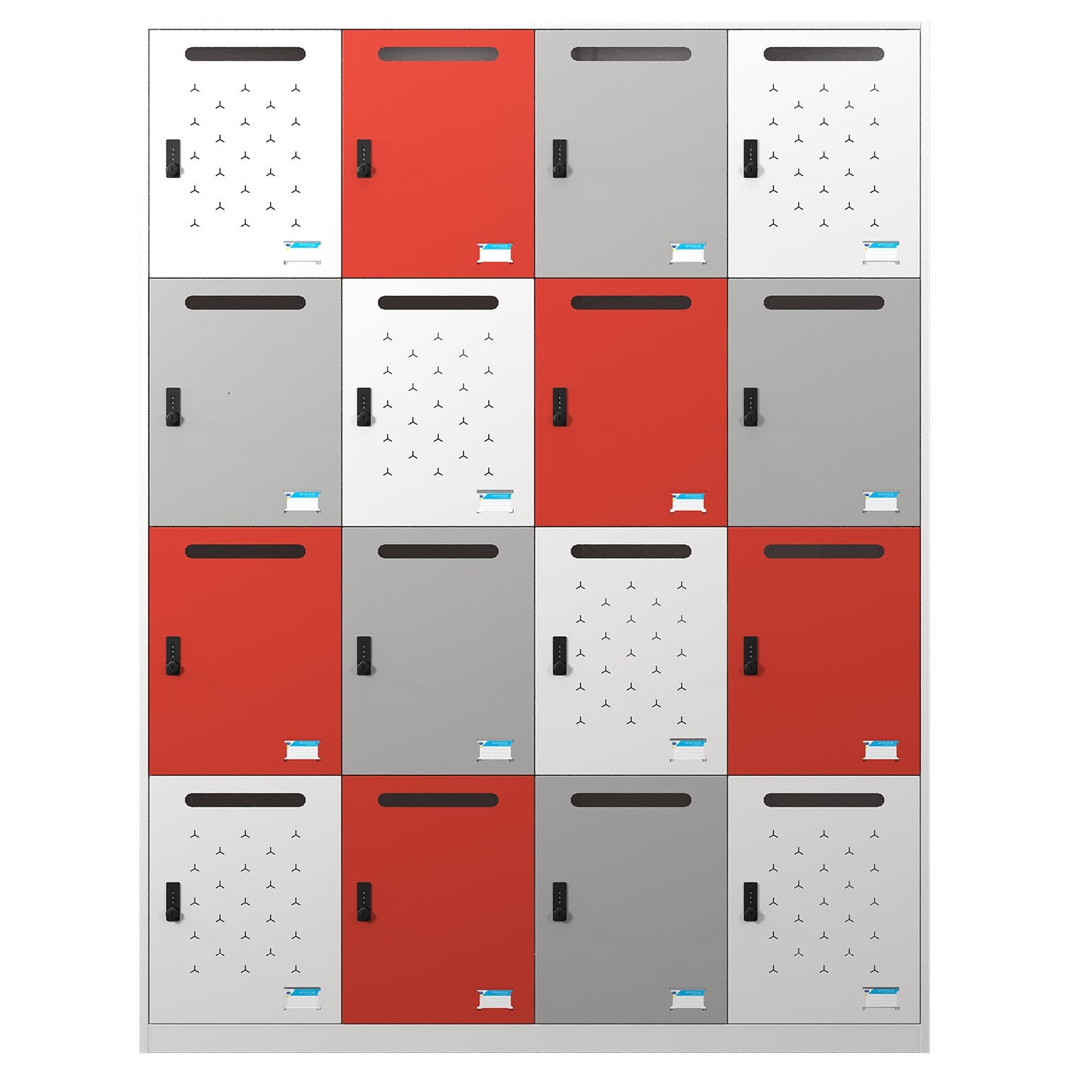 Tủ locker 16 ngăn khóa số TU984-4KS