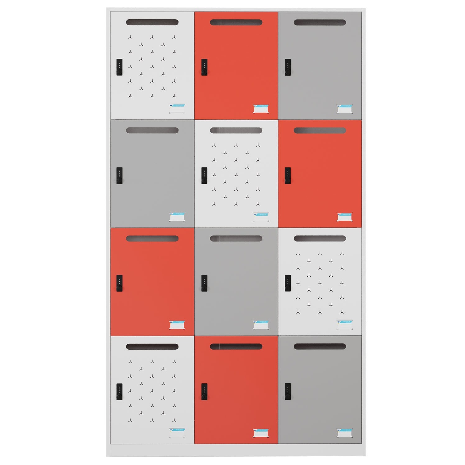 Tủ locker khóa số 12 ngăn TU984-3KS