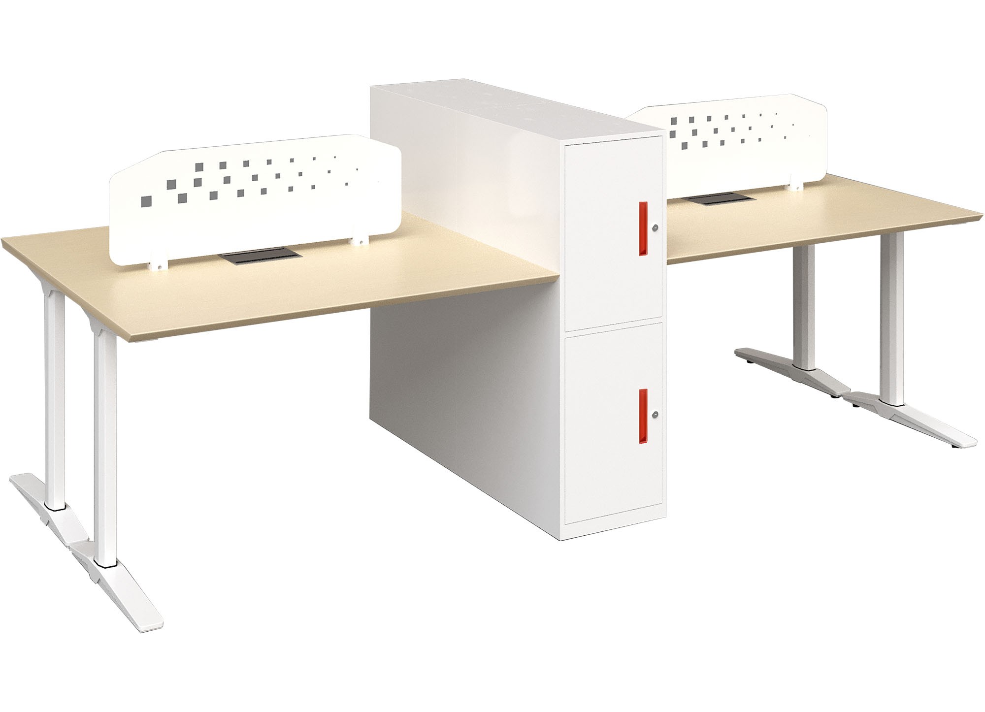 Module bàn làm việc 4 người UNMD04CS3