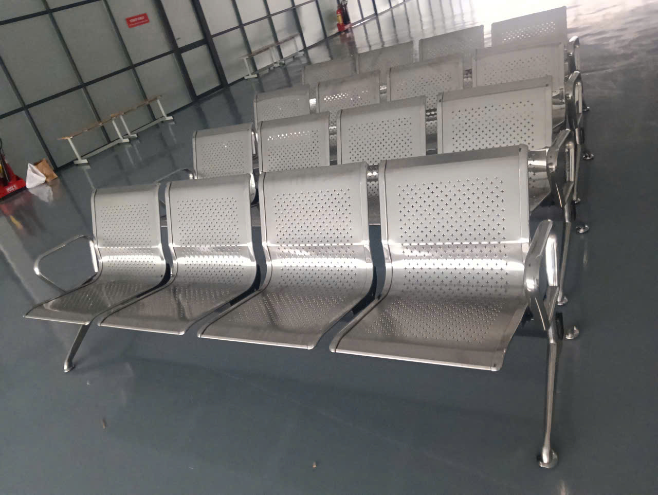 Ghế băng chờ INOX nhập khẩu PPS04-I