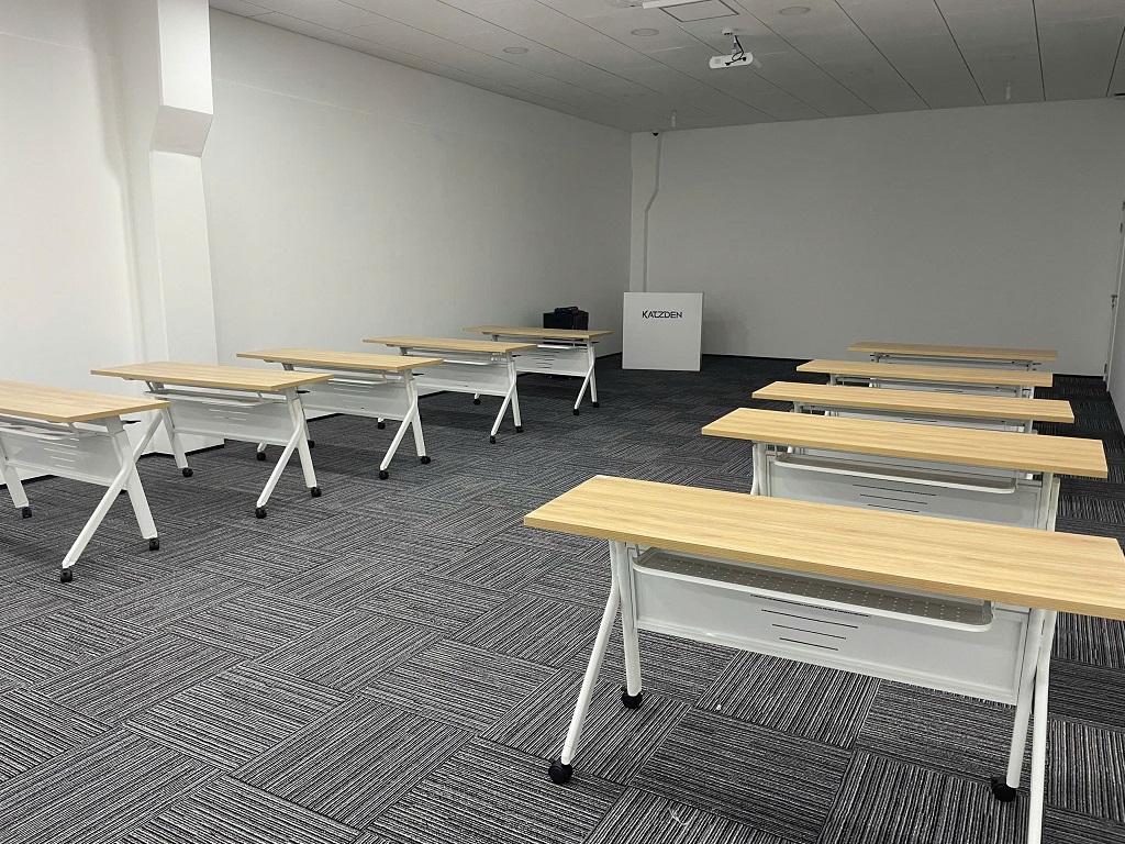 Bàn đào tạo mặt gấp BHL14B