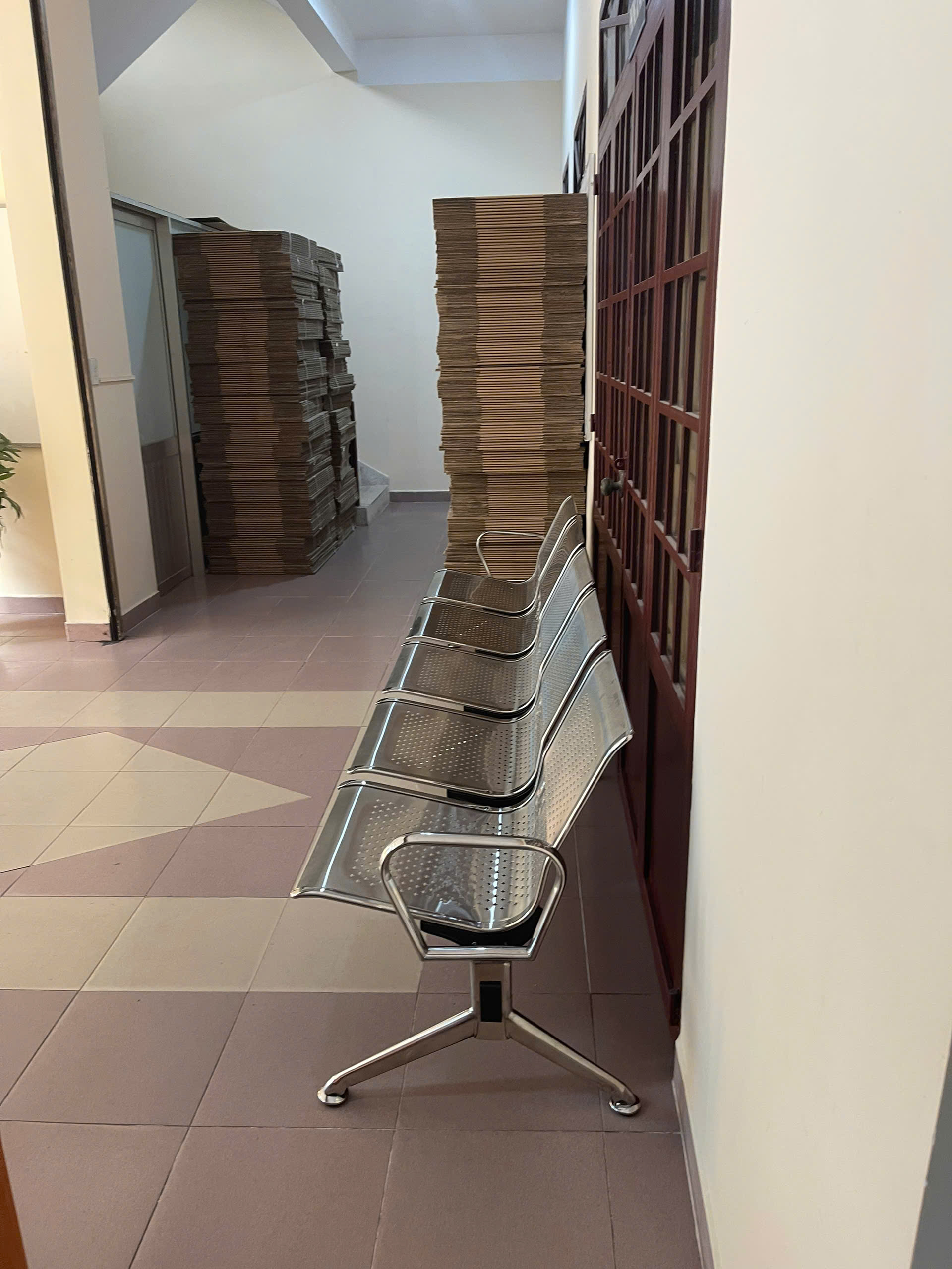 Ghế phòng chờ INOX Hòa Phát GPC04I-4