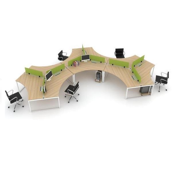 Cụm bàn Lục giác 3 chỗ CBLK-03