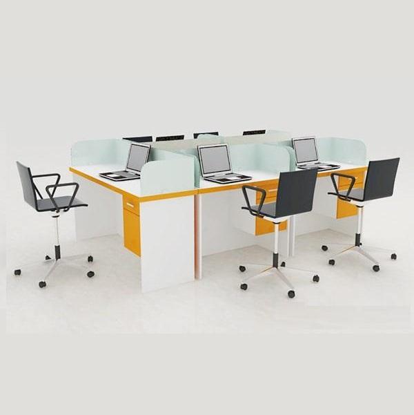 Cụm bàn làm việc 5 người CBVP-02