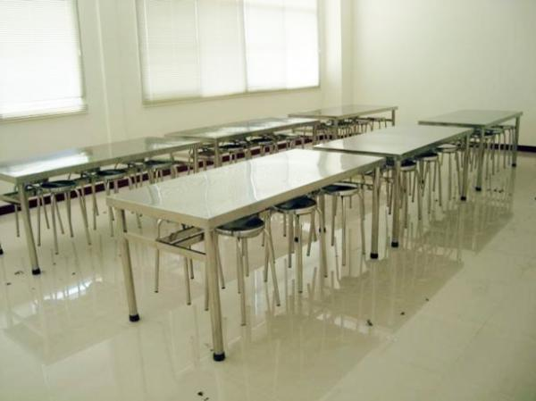 Bàn ăn công nghiệp inox BACNI15