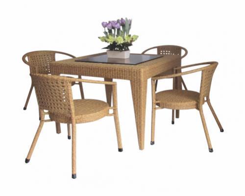 Bộ bàn ghế cafe, bàn trà QP-224