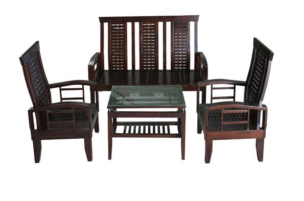 Bộ Sofa gỗ tự nhiên SF70