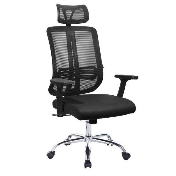 Ghế lưới lãnh đạo chân inox PT348G