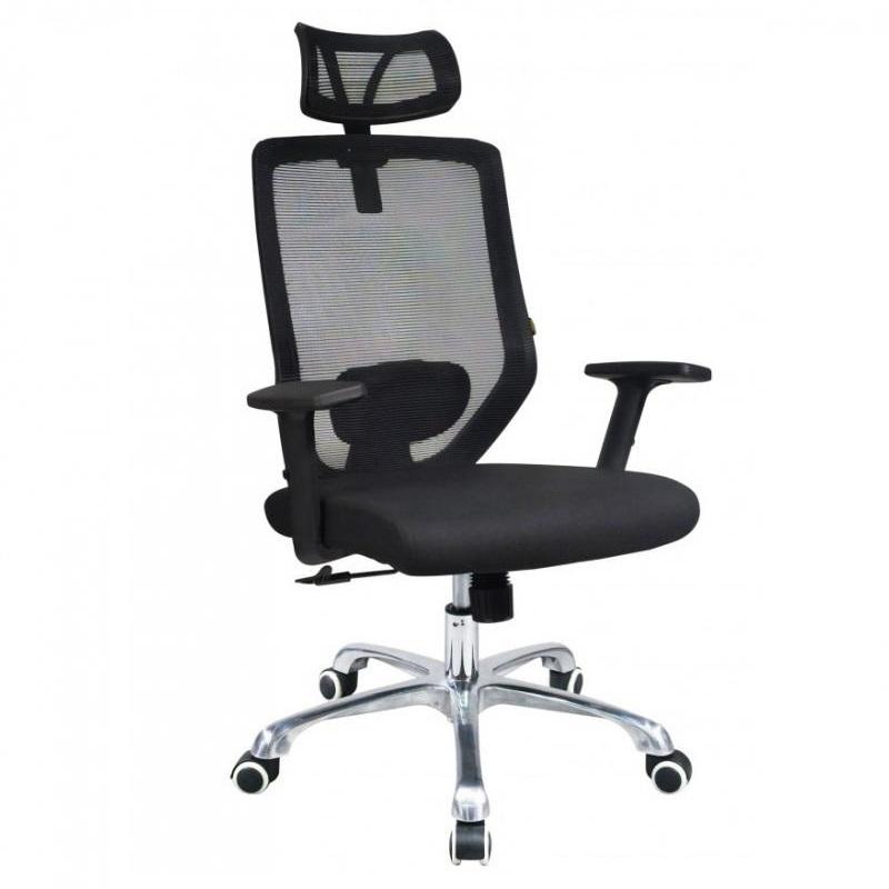 Ghế lưới trưởng phòng chân inox PT349G