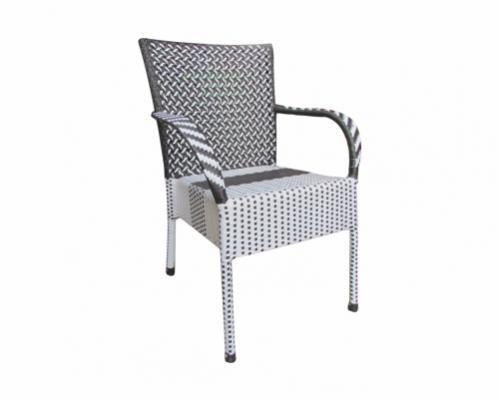 Ghế mây lưng ngang tay dẹp QP-234