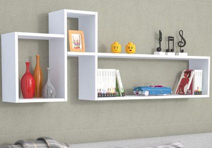 Kệ gỗ trang trí KG-07