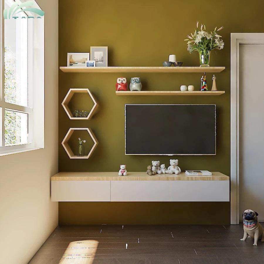 Bộ kệ tivi treo tường KTV-24