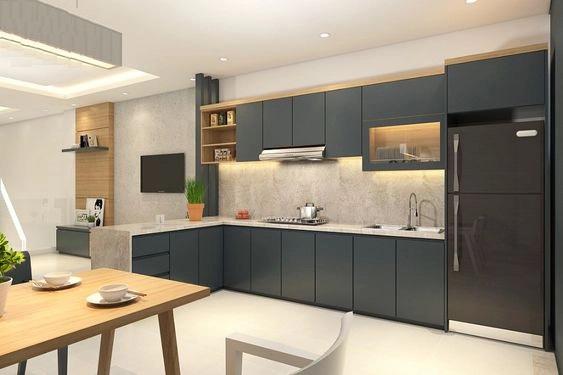 Tủ bếp gỗ TBG06