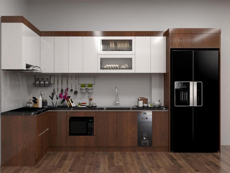 Tủ bếp gỗ TBG18