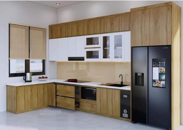 Tủ bếp gỗ TBG25