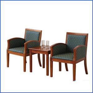 Bộ bàn ghế khách sạn GKS 01+BKS 01