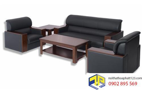 Sofa văn phòng da đẹp SVP05