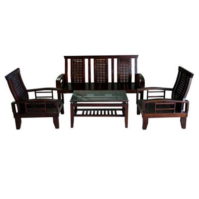 Bộ bàn Salon gỗ tự nhiên T-BSL02