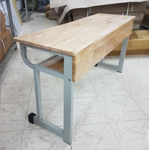 Bàn học sinh gỗ cao su BHS14-CS