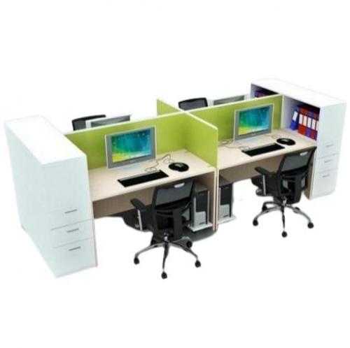 Cụm bàn làm việc 4 chỗ CBG-K04