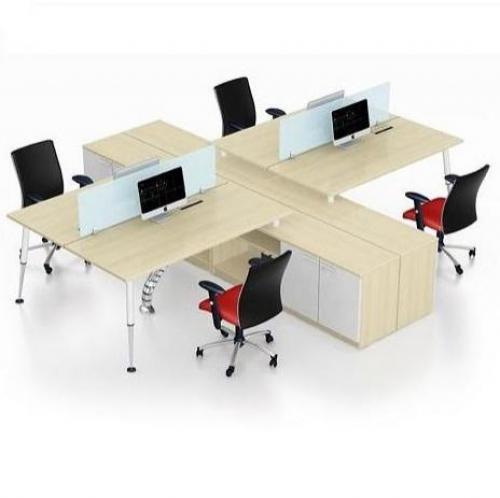 Cụm bàn làm việc nhóm 4 chỗ CBNH-01