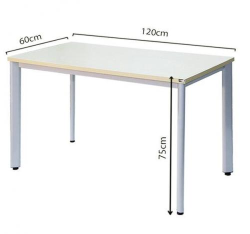 Bàn làm việc chân sắt oval HR120SC7