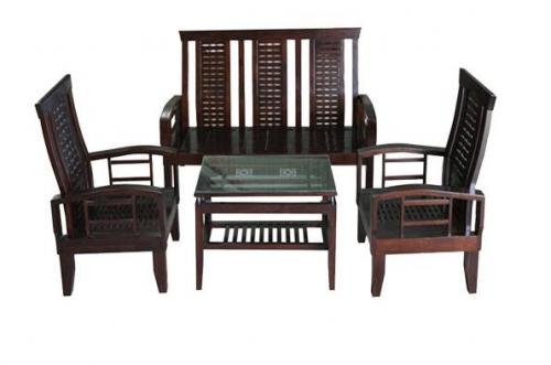 Bộ Sofa gỗ tự nhiên SF70